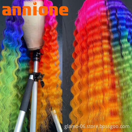 Blonde Brazilian Human Hair Curly Wigs 360 Full Lace, 613 HD Full Lace Wig Human Hair Glueless HD Full Lace Wig With Baby Hair